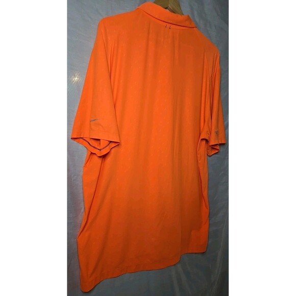 Nike Golf Tour Dri-Fit Performance Polo Shirt, Men's Sz XL, Orange "The Ridge" - Picture 6 of 10